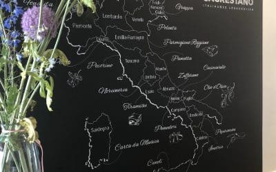 Kaart van Italië